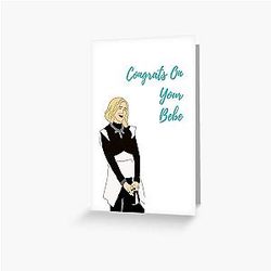 Congrats on Your New Baby Boy Greeting Card