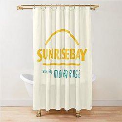 Sunrise Bay starring Moira Rose Shower Curtain