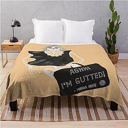A Gutted Moira Rose Quote Throw Blanket