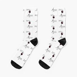 The Wine is Awful Moira Rose Socks