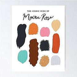 The Iconic Wigs of Moira Rose