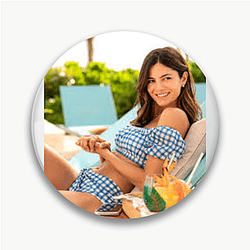 Red Carpet Queen Monica Barbaro Pins