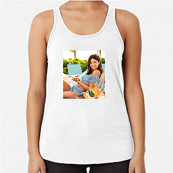 Red Carpet Queen Monica Barbaro Tank Tops