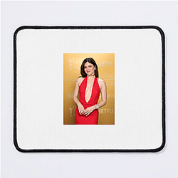 Silver Screen Goddess Monica Barbaro Mouse Pads