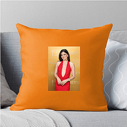 Silver Screen Goddess Monica Barbaro Pillows Cover