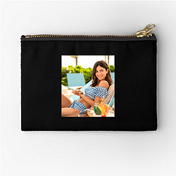 Red Carpet Queen Monica Barbaro Zipper Pouches