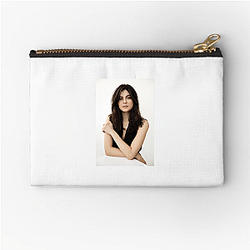 Style Icon Monica Barbaro Zipper Pouches