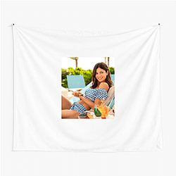 Red Carpet Queen Monica Barbaro Tapestries
