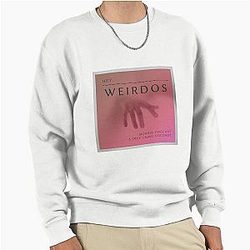 Hey Perfectly Weirdo Morbid podcast Pullover Sweatshirt