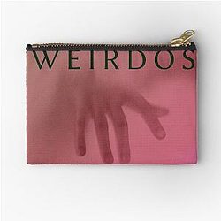 Hey Morbid podcast Zipper Pouch