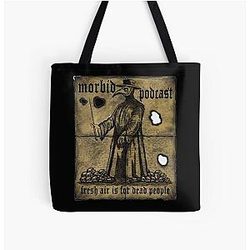 Morbid Podcast True Story All Over Print Tote Bag
