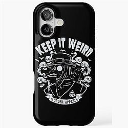 Morbid Podcast Keep It Weird Morbid iPhone Case
