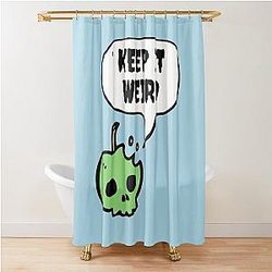 Morbid Podcast - Keep it Weird Shower Curtain