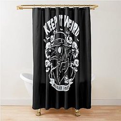 Morbid Podcast Keep It Weird Shower Curtain
