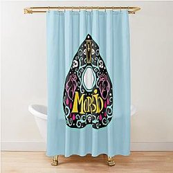 Morbid Podcast Ouija Planchette Shower Curtain