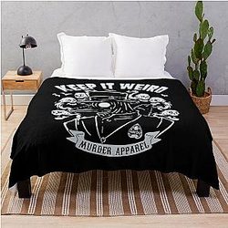 Morbid Podcast: Keep It Weird Morbid Throw Blanket