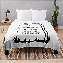 Morbid Podcast Merch Morbid Headstone Unisex T-Shirt Blend Hoodie Long Sleeve Crewneck Sweatshirt Throw Blanket