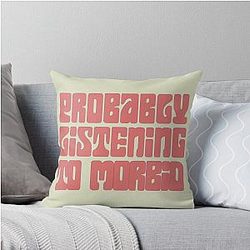 Morbid Podcast Throw Pillow