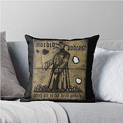 Morbid Podcast True Story Throw Pillow
