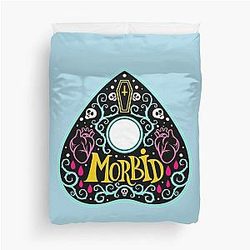 Morbid Podcast Ouija Planchette Duvet Cover