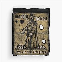 Morbid True Story Duvet Cover
