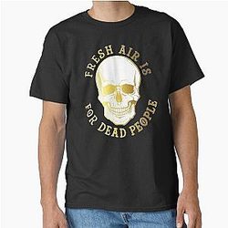 Fresh Air for Dead People Morbid Podcast Fan Art Classic T-Shirt