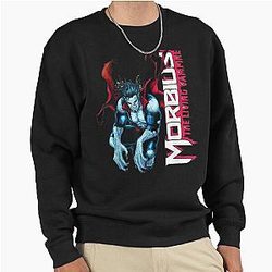 Morbius the Living Vampire Crouching Logo Pullover Sweatshirt