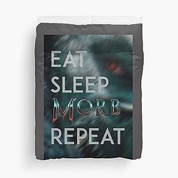 Morbius: Eat Sleep Repeat Duvet Cover