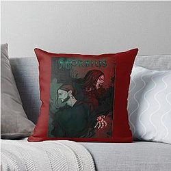Morbius throw pillow