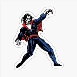 Dramatic Morbius Sticker
