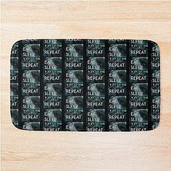 Morbius: Eat, Sleep, Binge, Repeat Bathroom Mat