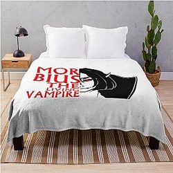 Morbius The Living Vampire Throw Blanket