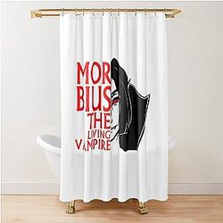 Morbius the Living Vampire Shower Curtain