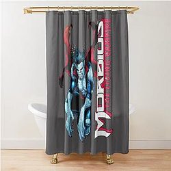 Morbius the living vampire shower curtain