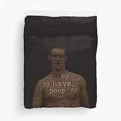 Matt Smith from the movie Morbius Duvet Cover