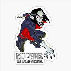 Morbius the Living Vampire 2 Sticker