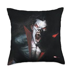 Marvel Morbius The Living Vampire #1 Comic Cover Throw Pillow