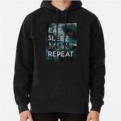 Morbius - Eat Sleep Morb Repeat Pullover Hoodie
