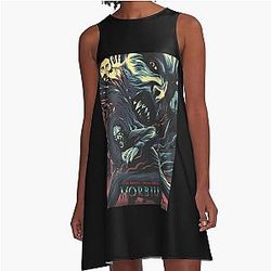 Morbius A Line Dress