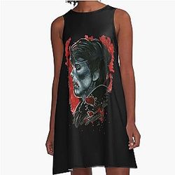 Morbius A Line Dress