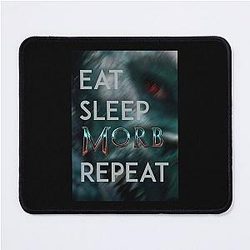 Morbius - Eat Sleep Morbiously Repeat Mouse Pad