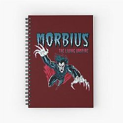 Best Design for Friends Morbius the Living Vampire Spiral Notebook