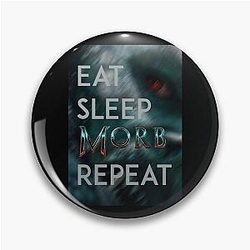 Morbius - Eat, Sleep, Morb, Repeat Pin