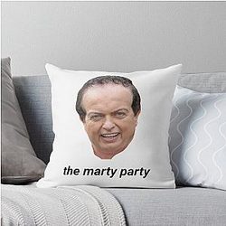 Marty Morrissey Throw Pillow
