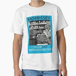 Morrissey Manchester 2025 Co-op Live Classic T-Shirt