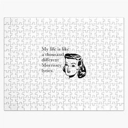 A Thousand Different Morrissey Lyrics Jigsaw Puzzle