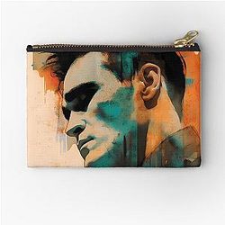 Morrissey 80s & 90s Moz Illustration Art Work Pouch