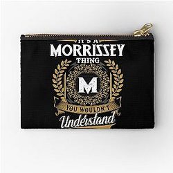 It's a Morrissey thing, you wouldn't understand. Zipper pouch