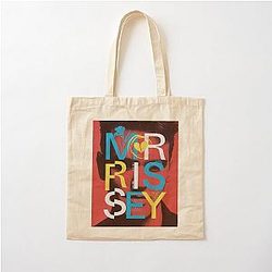 MORRISSEY (Red) Cotton Tote Bag