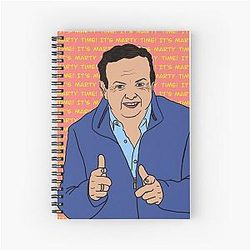 Marty Morrissey Party Spiral Notebook